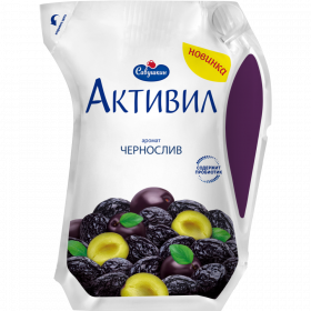 Биой­о­гурт пи­тье­вой «Са­вуш­кин» с аро­ма­том чер­но­сли­ва, 2%, 800 г