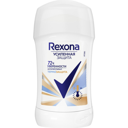 Дезодорант-антиперспирант «Rexona» термозащита, стик, 40 мл