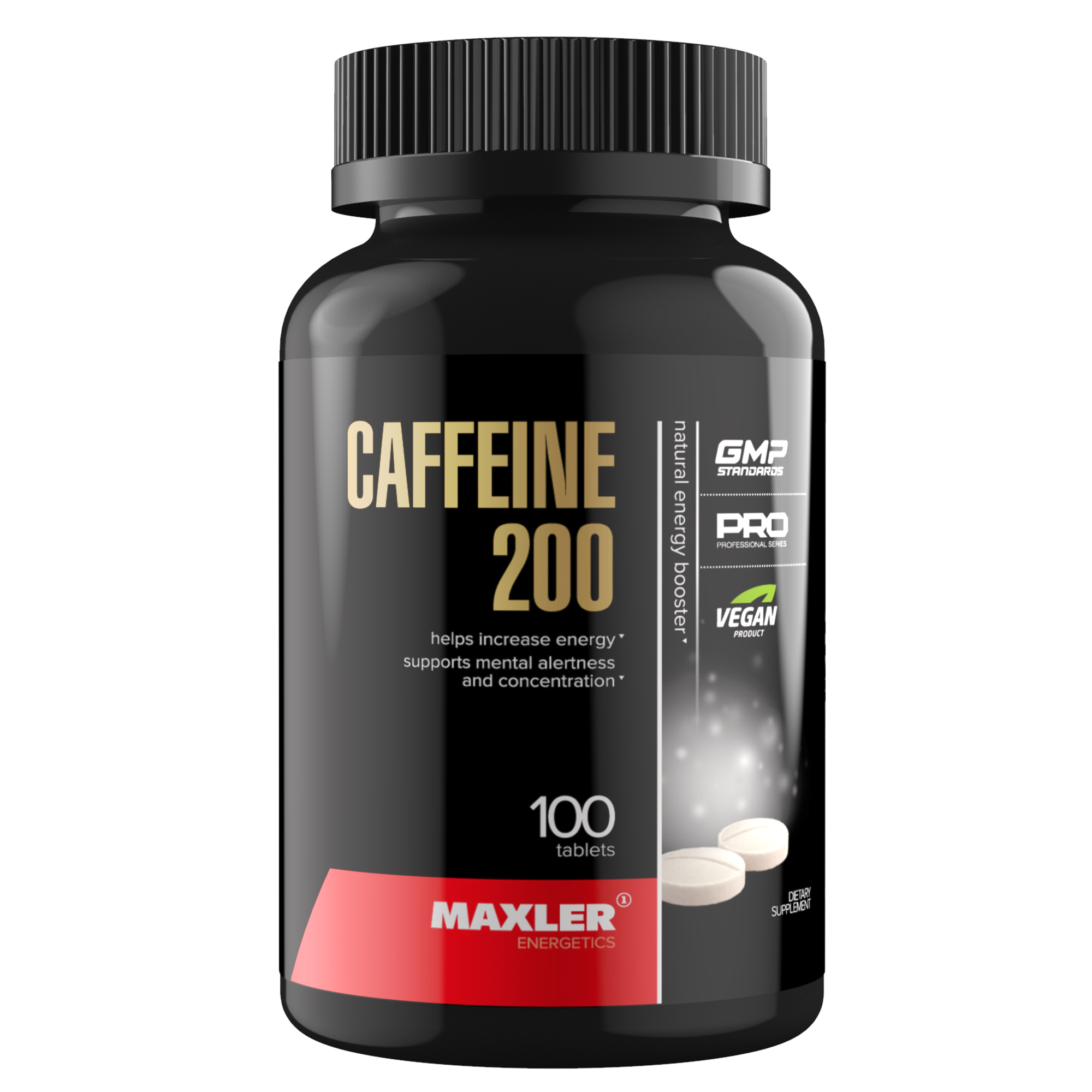 Кофеин Maxler Caffeine 200 mg 100 cts