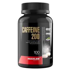 Кофеин Maxler Caffeine 200 mg 100 cts