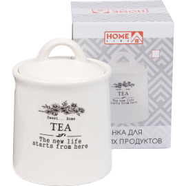 Банка для сыпучих продуктов «Home Line» Tea, HC21A29-T, 625 мл