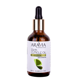 ARAVIA Professional Питательное масло для кутикулы с маслом авокадо и витамином E Rich Cuticle Oil, 50 мл