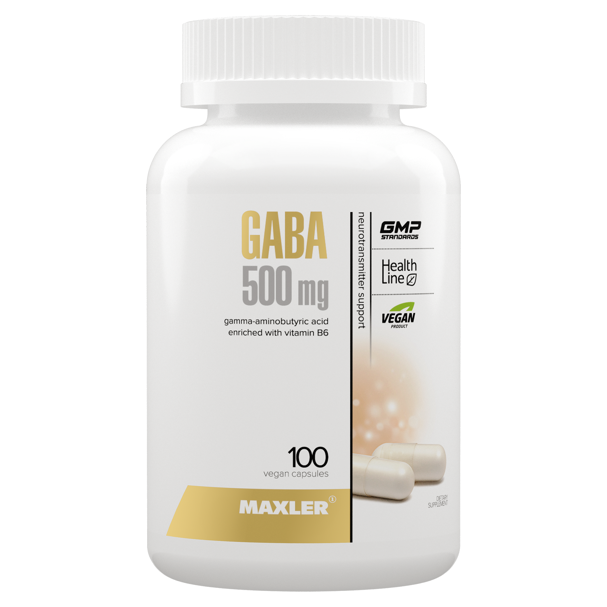 Maxler GABA 500 mg 100 vcaps