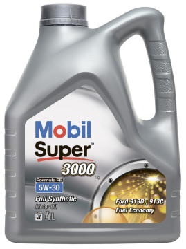 Масло моторное для л/а; Mobil Super 3000 Х1 Formula FE 5w30 4л