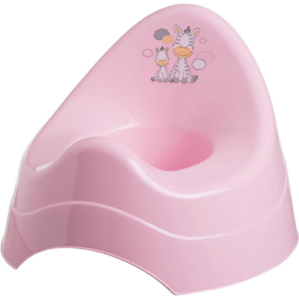 Туалетный горшок детский «Maltex» Зебра, 6510, розовый