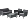 Набор садовой мебели «Keter» Salemo 2-sofa set, графит, 4 предмета