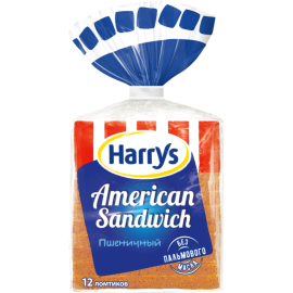 Срочный товар! Сэндвичный хлеб «American Sandwich» пшеничный, 470 г
