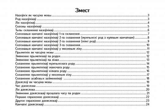 Правілы i часціны мовы па беларускай мове ў таблiцах і схемах. 2-4 класы