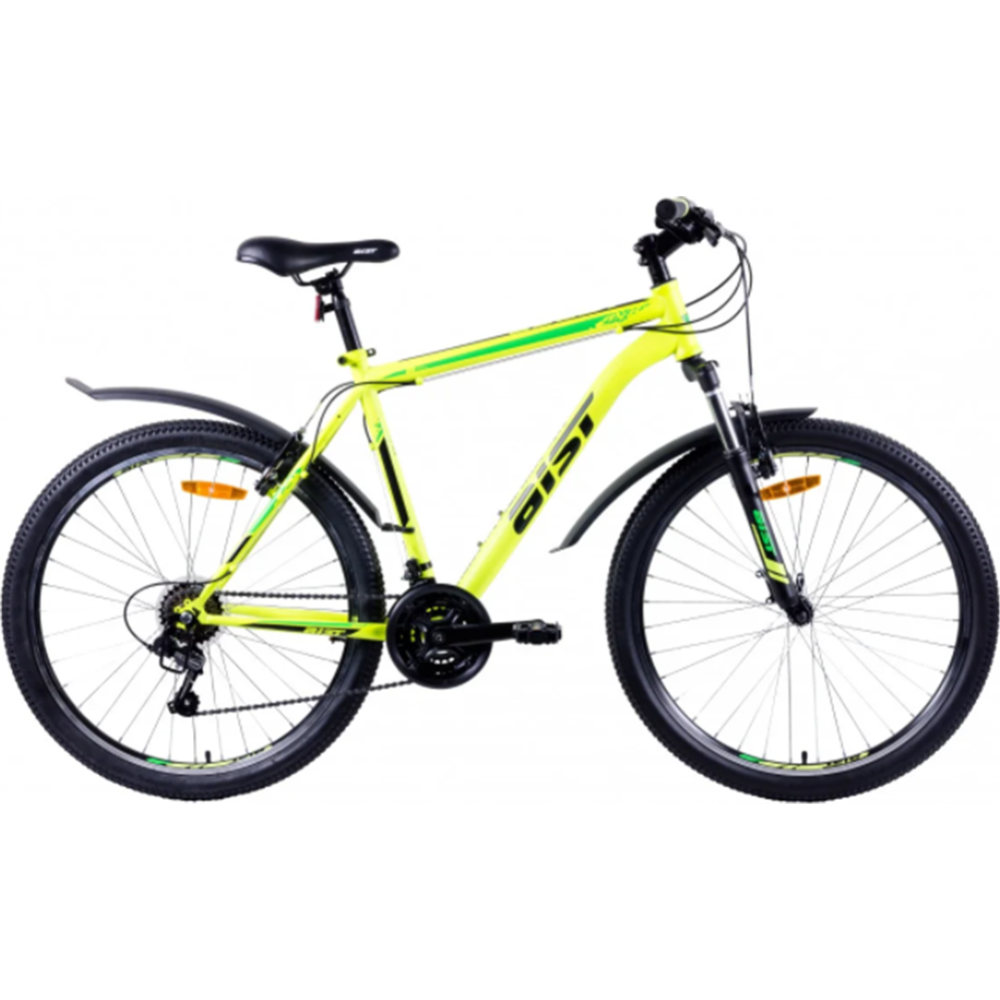 Велосипед «AIST» Quest 26 20 2022, желто-зеленый