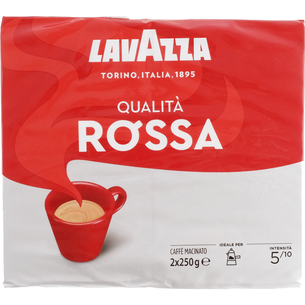 Кофе молотый «Lavazza» Qualita Rossa, 2х250 г #0
