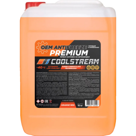 Антифриз «Coolstream» Premium 40, CS-010103, оранжевый, 10 кг