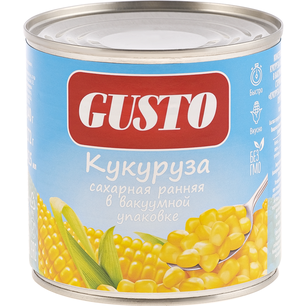 Ку­ку­ру­за «Gusto» са­хар­ная  ранняя, 340 г