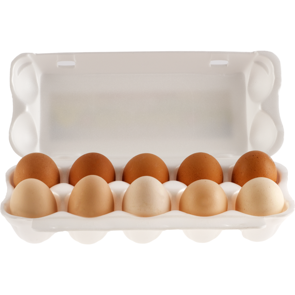 Яйца ку­ри­ные «Те­реш­ки» Ся­лян­ские, С2, 10 шт	