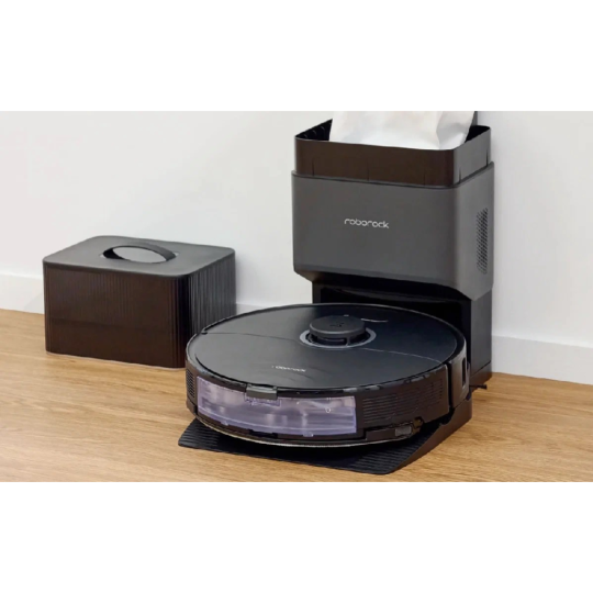 Робот-пылесос «Roborock» Robotic Vacuum Cleaner&Auto-Empty Dock S8+, S8P52-02, черный