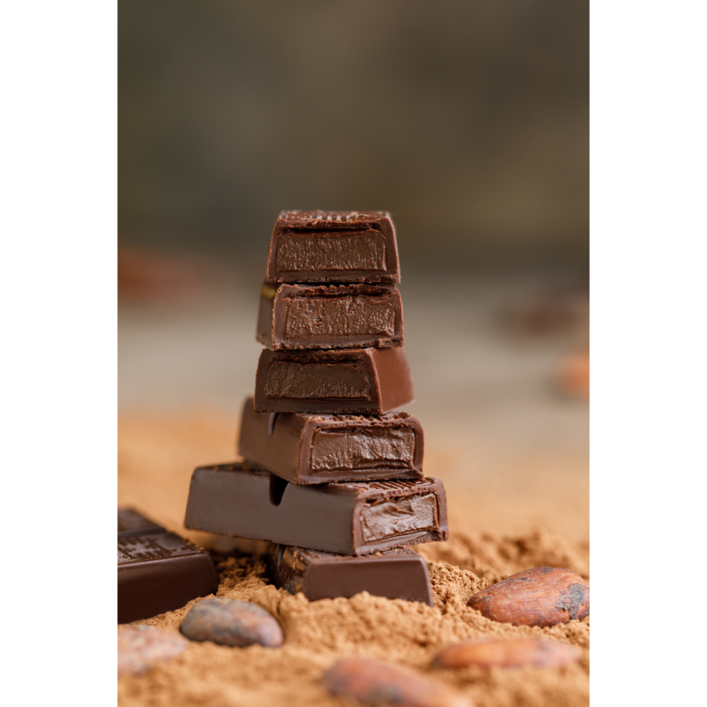 Шоколад темный «Коммунарка» с начинкой Вишневый брауни, 200 г #3