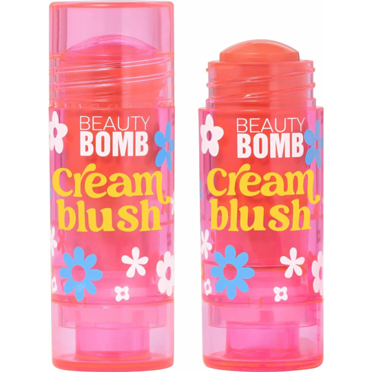 Кремовые румяна «Beauty Bomb» Cream stick blush, тон 02 first touch, 8 г