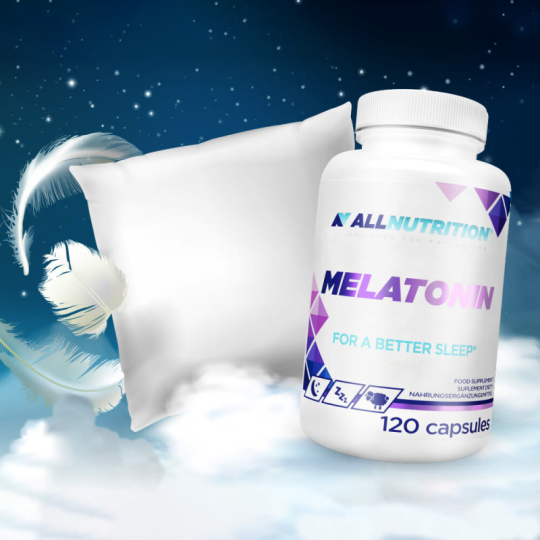 Мелатонин Adapto Melatonine 120 капс Allnutrition (Польша)