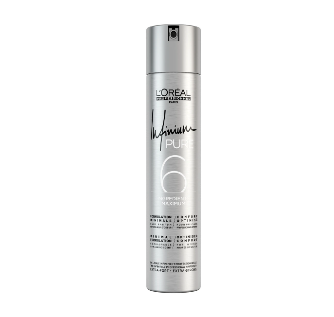 Лак для волос LOREAL PROFESSIONNEL Infinium Pure Extra Strong, 500 мл