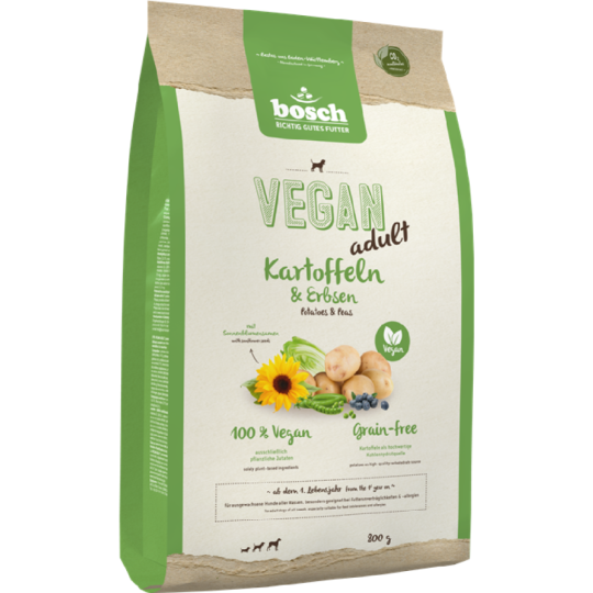 Корм для собак «Bosch» Vegan, Adult, 8164008, картофель/горох, 800 г