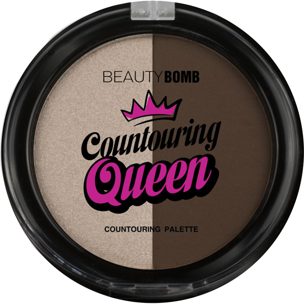 Палетка для контуринга «Beauty Bomb» Countouring Queen, тон 01, 8 г