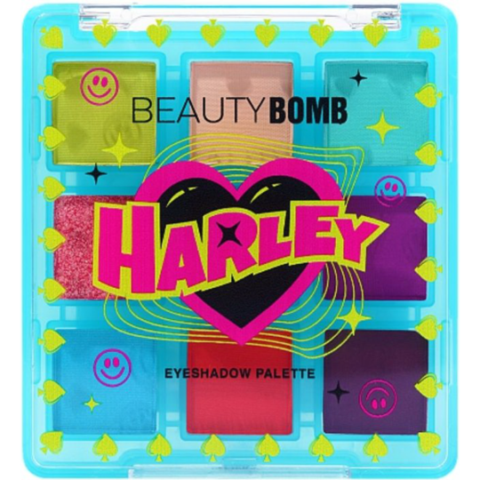 Палетка теней «Beauty Bomb» Harley, 7 г