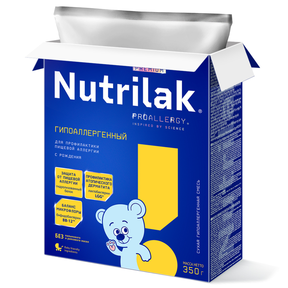 Смесь сухая «Nutrilak» Premium, гипоаллергенная, 350 г #1
