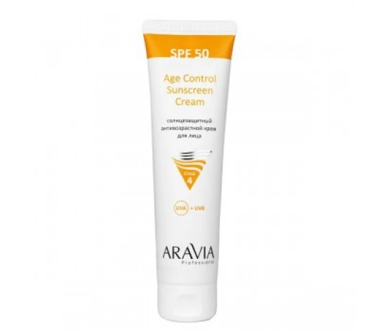 Солнцезащитный антивозрастной крем для лица Age Control Sunscreen Cream SPF 50, 100 мл (арт. 6342)