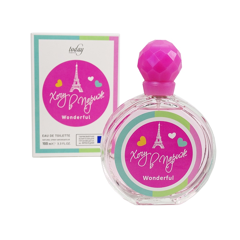 Туалетная вода Хочу в Париж Wonderful - 100ml for women