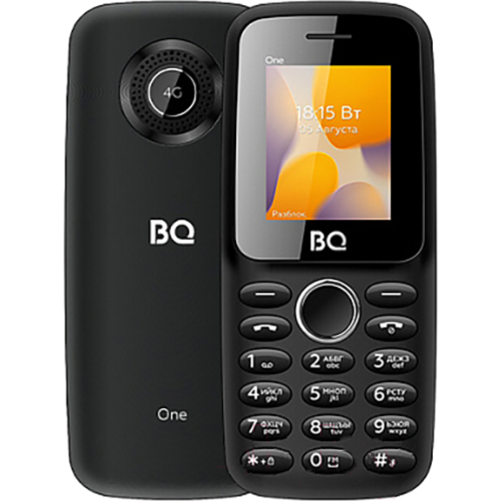 Мобильный телефон «BQ» 1800L One, черный