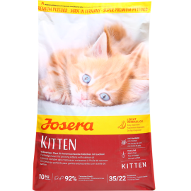 Корм для котят «Josera» Kitten, мясо утки и индейки, 10 кг