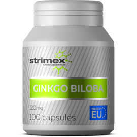 ГИНКГО БИЛОБА STRIMEX GINKGO BILOBA (100 КАПС)