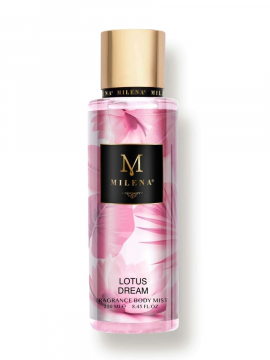 07Мист парфюмированный. "LOTUS DREAM" FRAGRANCE BODY MIST MILENA 250ML