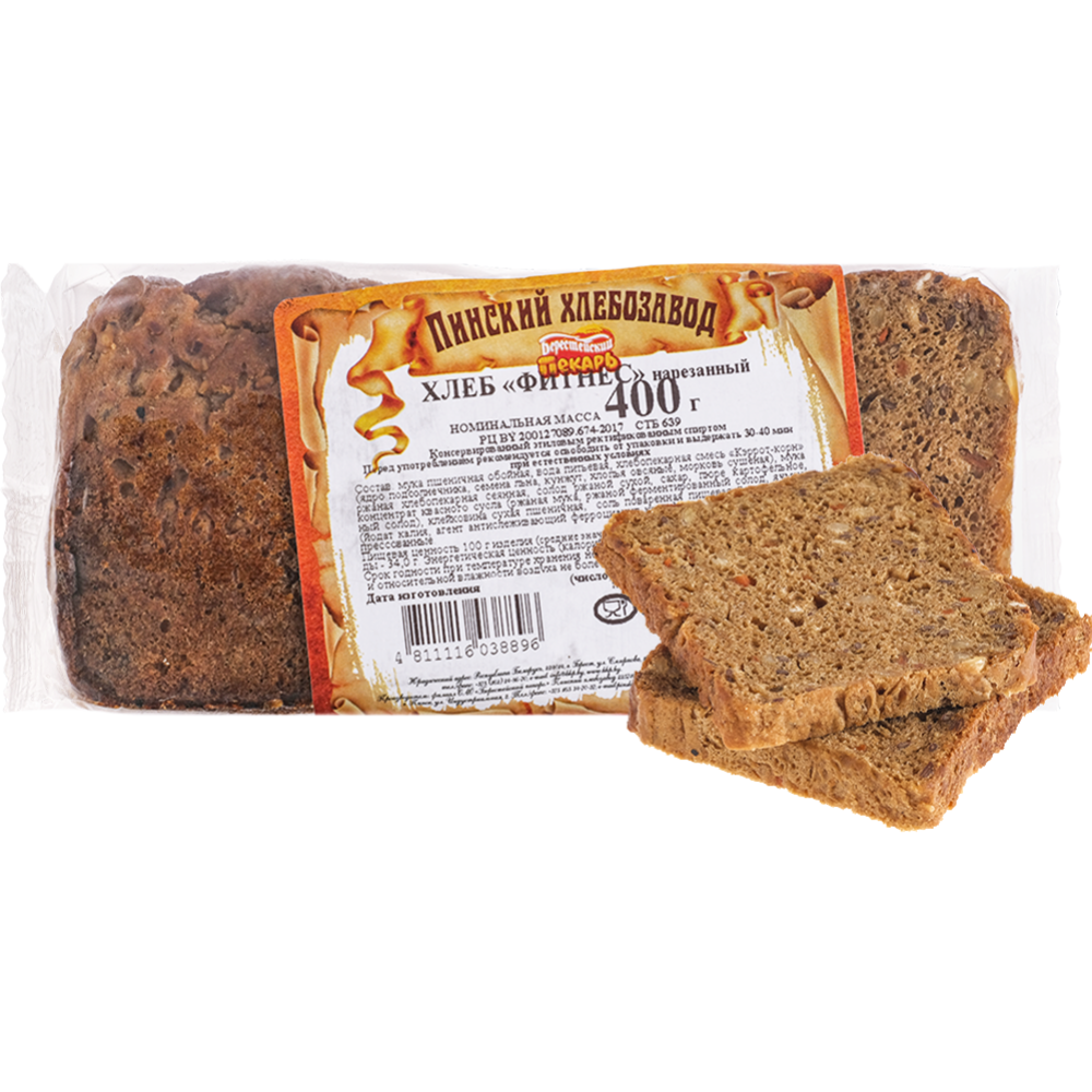 Хлеб «Фитнес» нарезанный, 400 г