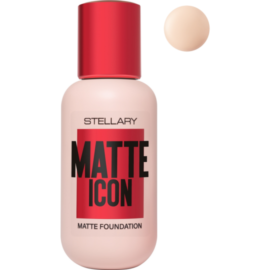 Тональный крем «Stellary» Matte Icon Foundation, тон 01 натуральный-светлый, 35 мл