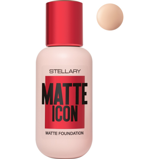 Тональный крем «Stellary» Matte Icon Foundation, тон 02 натуральный, 35 мл