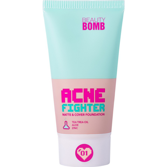 Тональный крем «Beauty Bomb» Acne Fighter, тон 01, 25 мл