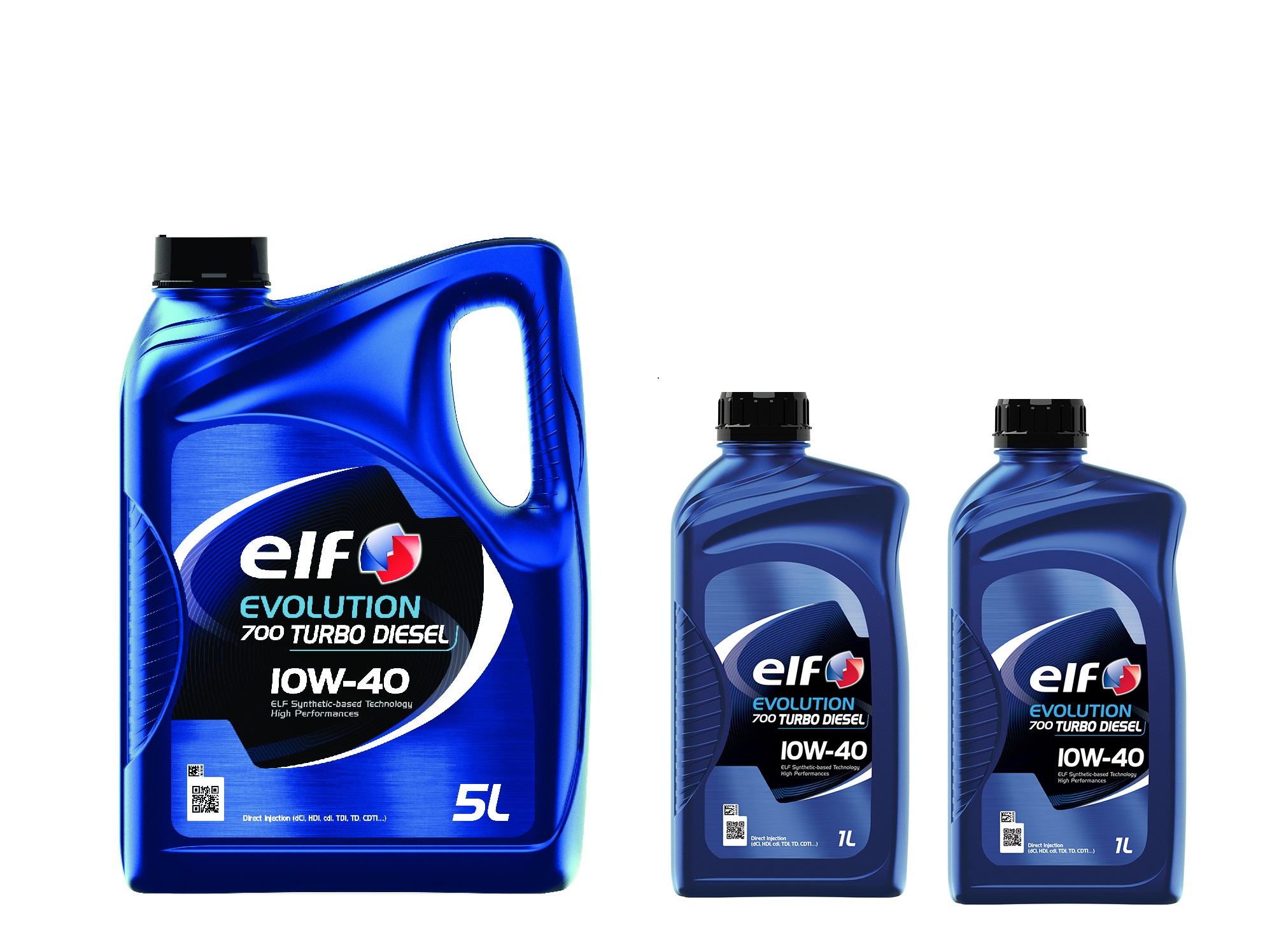 Моторное масло Elf Evolution 700 Turbo Diesel 10W-40 7л 10w40 (комплект 5л+1л+1л)