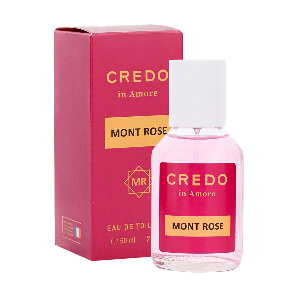 Туалетная вода CREDO in AMORE Mont Rose - 60ml for women