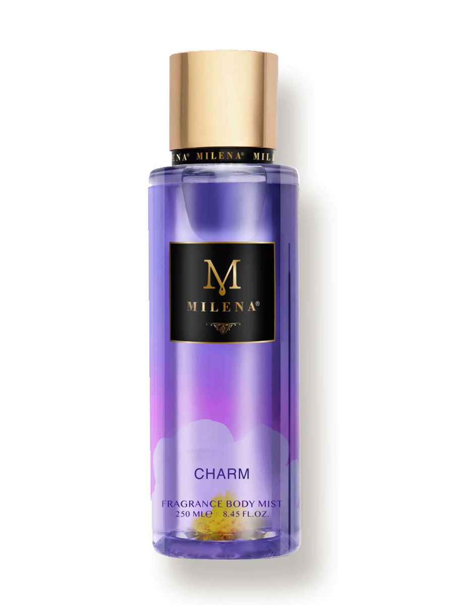 09 Мист парфюмированный. "CHARM" FRAGRANCE BODY MIST MILENA 250ML