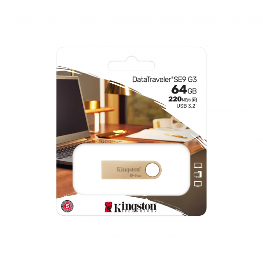 Флешка Kingston DataTraveler SE9 G3 64GB USB3.2