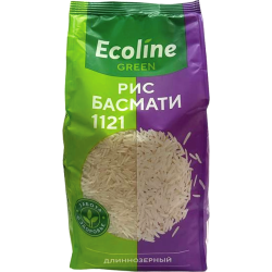 Рис «Ecoline Green» Бас­ма­ти, длин­но­зер­ный, 800 г