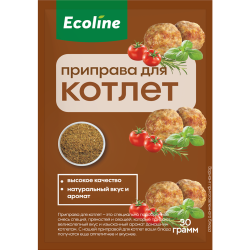 При­пра­ва «Ecoline» для котлет, 30 г