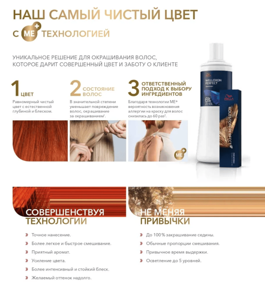 Крем-краска стойкая профессиональная для окрашивания волос Wella Professionals Koleston Perfect Me+ 8/1 Светлый Блонд Пепельный 60 мл