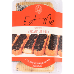 Набор пи­рож­ных «Eat Me» Эклеры с мас­ля­но-ва­ниль­ным кремом, по­сып­ка, 250 г