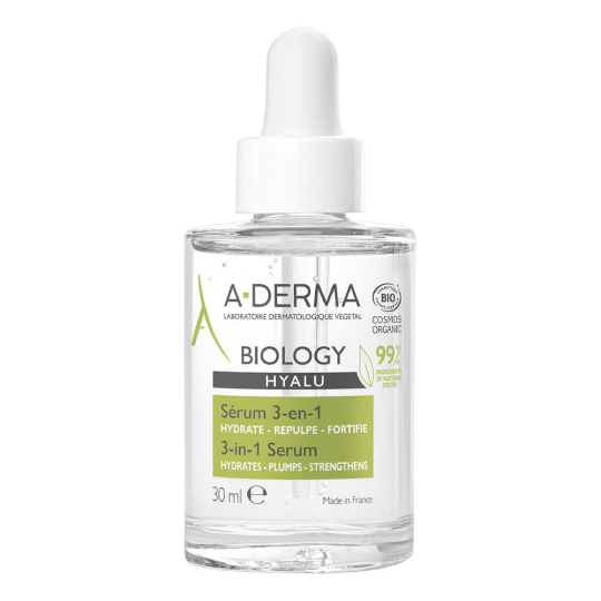 A-DERMA BIOLOGY Сыворотка 3 в 1 30 мл