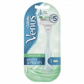 Бритва / станок для бритья женский Gillette Venus Embrace Extra Smooth Sensitive с 1 кассетой