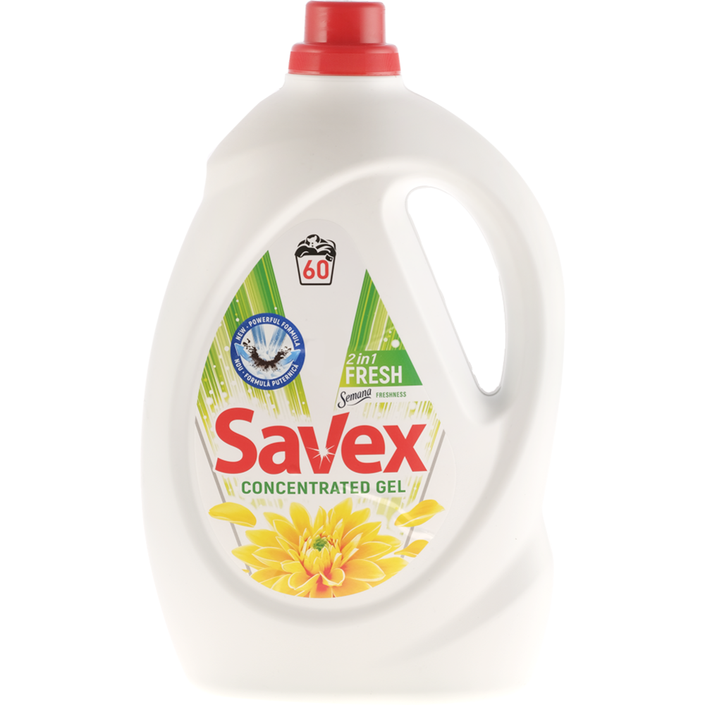 Картинка товара Гель для стирки «Savex» Fresh, 3.3 л