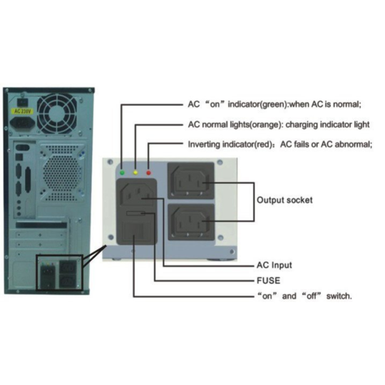 Корпус «Gembird» CCC-P4-UPS1, черный