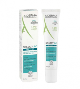 A-DERMA BIOLOGY AC PERFECT Флюид для проблемной кожи 40 мл