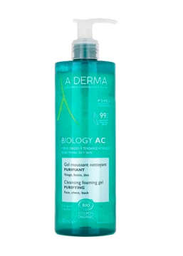 A-DERMA BIOLOGY AC Гель пенящийся очищающий 400 мл